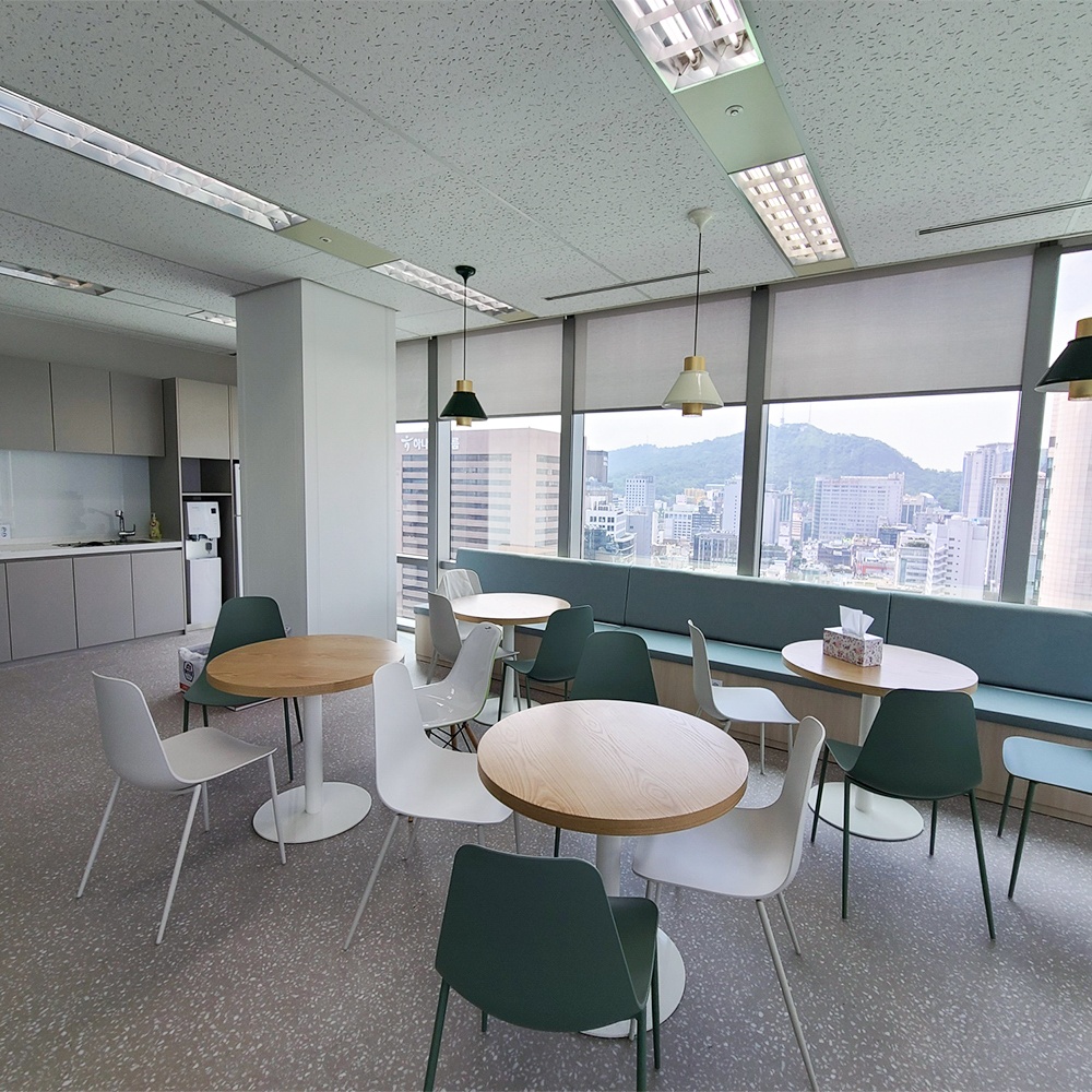 South Korea office break room