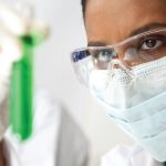 Scientist with Test Tube