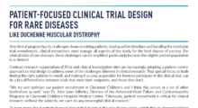 Patient-Focused Clinical Trial Design for Rare Diseases