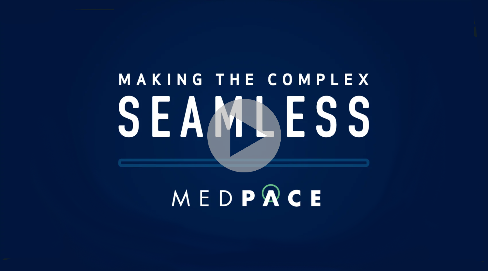 Clinical Development - Making the complex seamless - Medpace CRO
