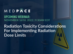 Radiation Therapy Webinar - Radiation Toxicity Considerations for Implementing Radiation Dose Limits