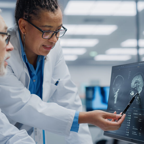 Neurologist and Neurosurgeon Talking
