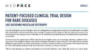 Patient-Focused Clinical Trial Design for Rare Diseases DMD