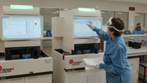 Hematology lab