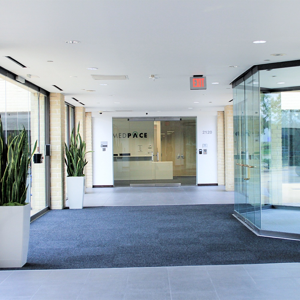 Dallas office lobby