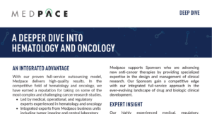 Deep Dive: Hematology and Oncology