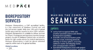 Fact Sheet: Biorepository Services