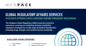 Fact Sheet Global Regulatory Affairs