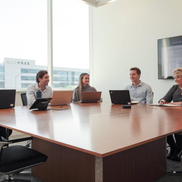 Medpace team in a conference room