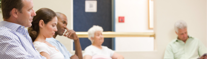 Patients in a Waiting Room