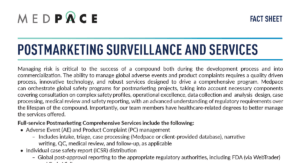 Fact Sheet: Post Marketing Surveillance