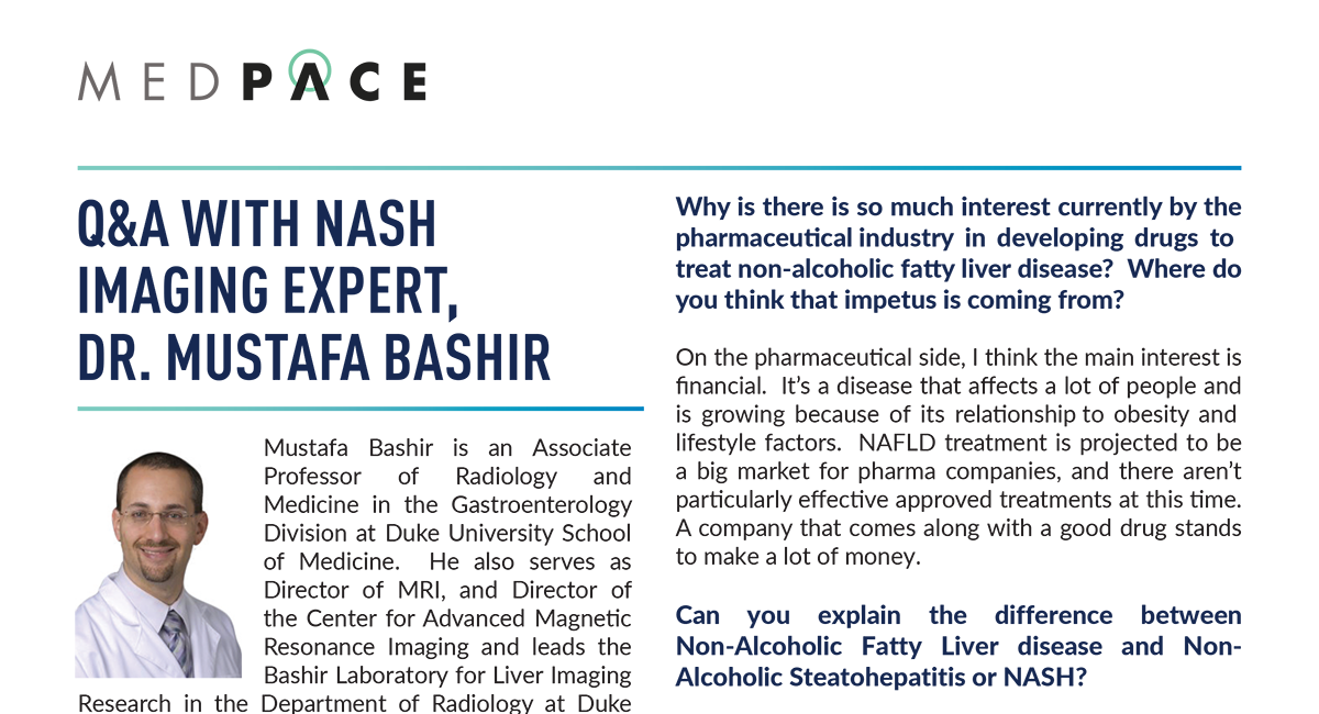 Expert Insights: Q&A with Dr. Mustafa Bashir, NASH Imaging Expert